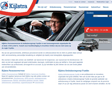 Tablet Screenshot of kijlstra.nl